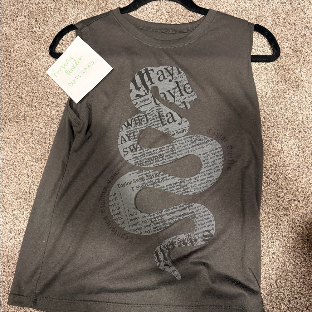 Taylor Swift Reputation Tank - Gray